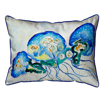 Housse de coussin rectangulaire pour l'extérieur Multi Jellyfish