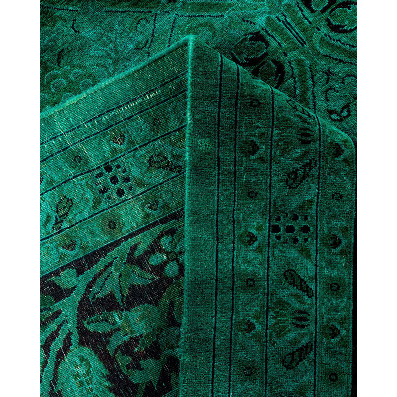 Overyed One-of-a-Kind Rectangle 10'1" X 13'6" Hand Knotted Area Rug