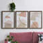 Trove I - Ensemble de 3 peintures sur toiles encadrées-85631478-85631481