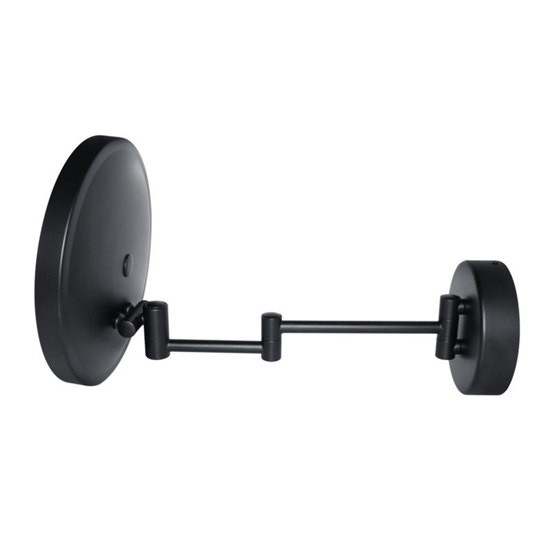 Beauty Round Metal Lighted Wall Mirror