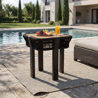 Table de bout d'extérieur pour patio