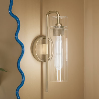 Niccol Light Wall Sconce With Clear Glass