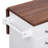 47.2" Farmhouse Kitchen Island with Drop Leaf-406946731