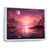 White Floater Framed