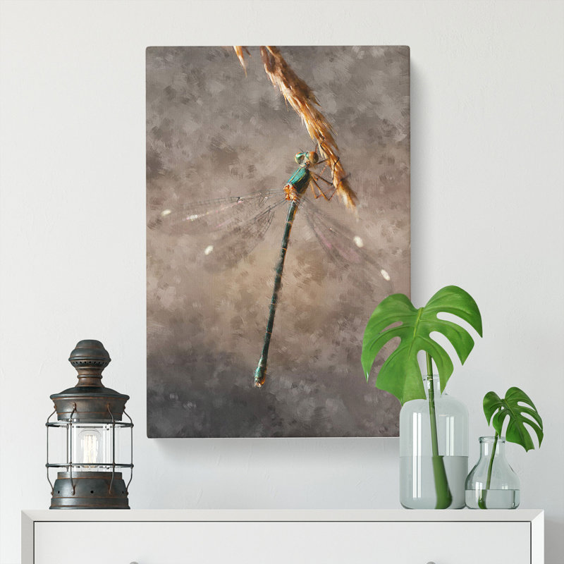 Dragonfly Vol.4 - Wrapped Canvas Print, 76cm H x 50cm W x 3cm D