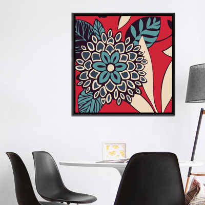 « fleuri », impression sur toile tendue