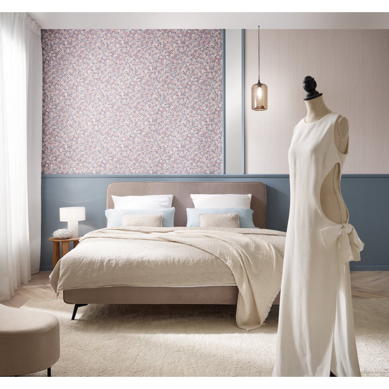 Galerie Fashion Icon Floral Wallpaper, Purple