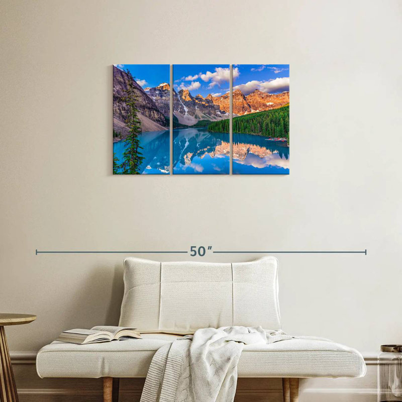 Alvord au lac Moraine, H 20 po x l 33 po