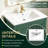 24'' Green Vanity Cabinet With Ceramic Sink