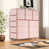 Pink is out of stock selected