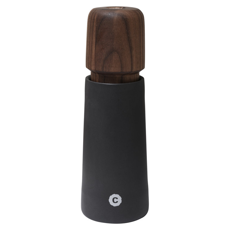 Crushgrind Stockholm 17cm Salt/pepper Mill - Porcelain Walnut, Black/Walnut