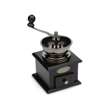 Italian Hand Crank Burr-Style Coffee Grinder