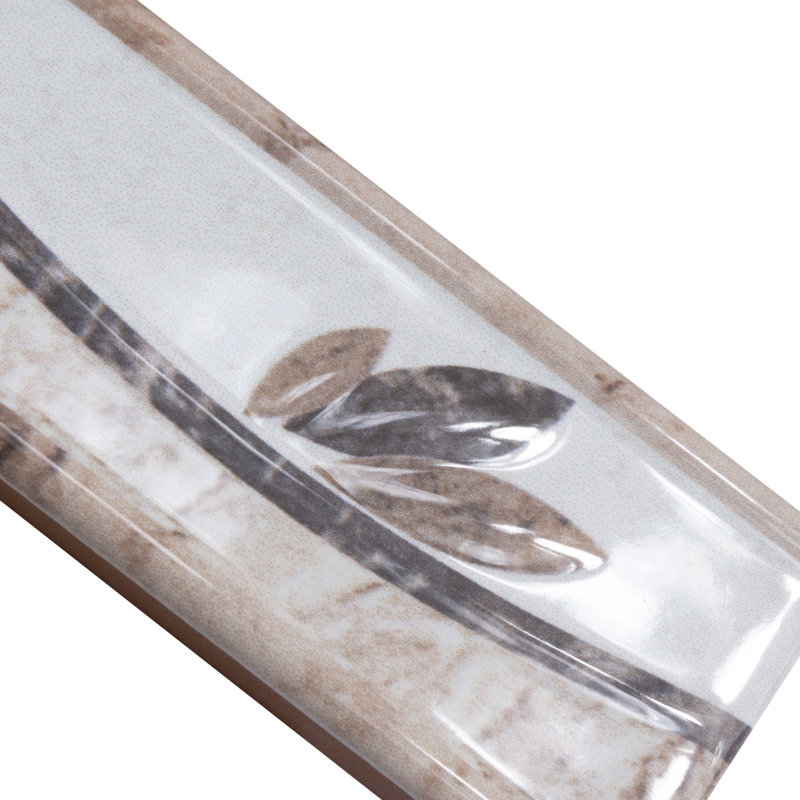 Listello 7.88'' L x 2'' W Ceramic Tile Trim