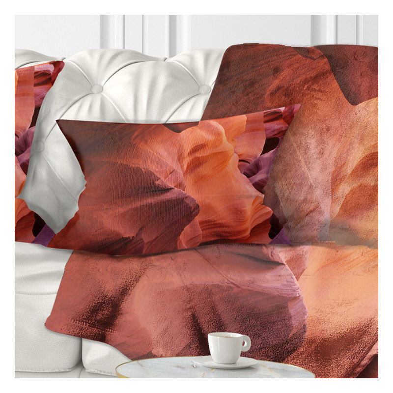 Coussin lombaire à paysage magique Canyon Antelope