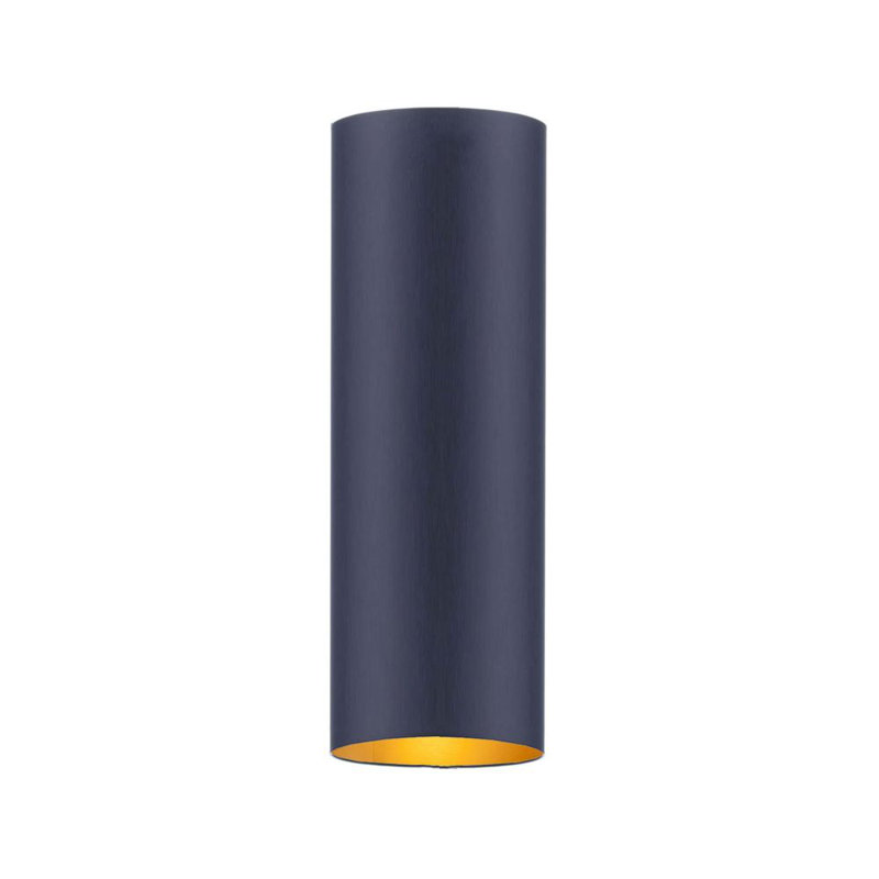 Ashraf Fabric Flush Mount, Dark Grey
