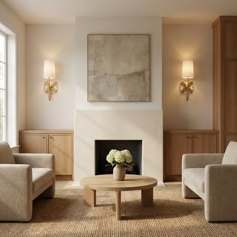 Spencer 14 Sconce, Burnished Brass