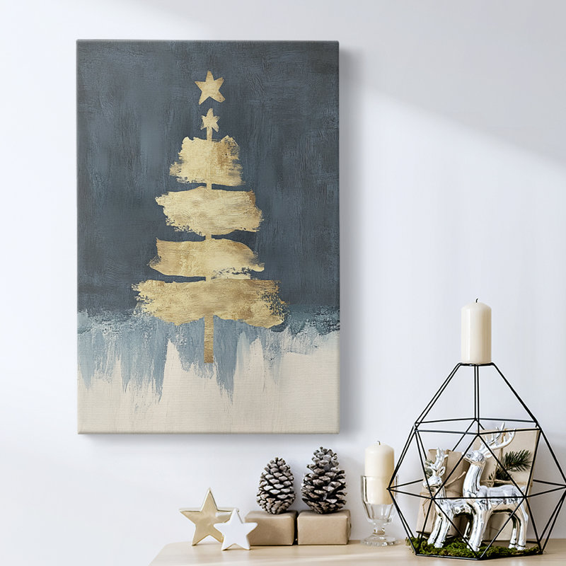 Art des Fêtes de Noël - Toile tendue avec châssis CXCV, H 27 po x l 18 po