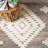 Dimmick Hand Tufted Wool/Cotton Southwestern Rug in Light Brown-642425546