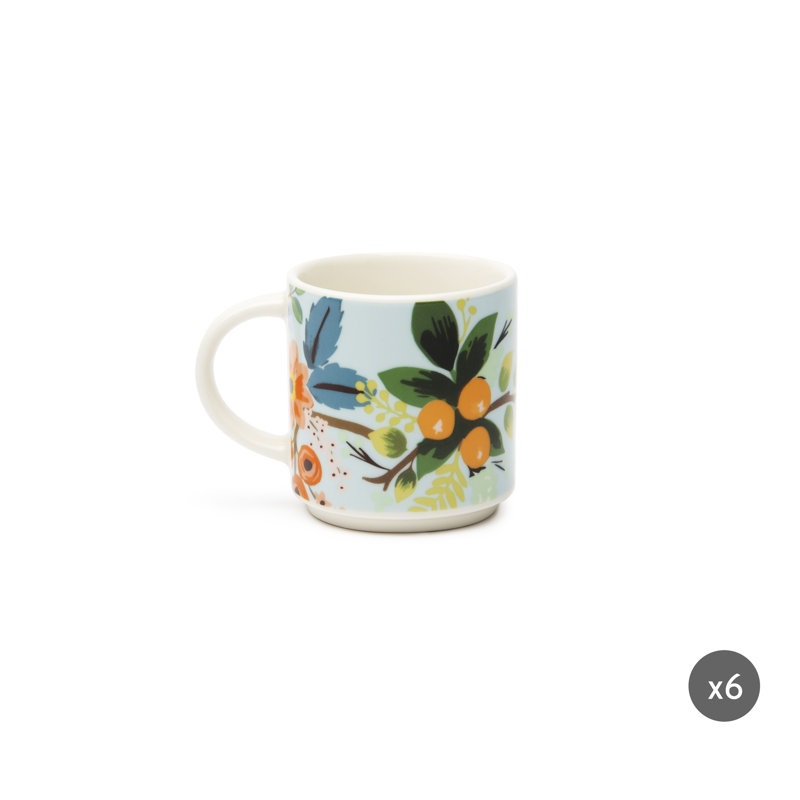 Fiori Frida Porcelain Espresso Cup