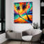 «Two Palms» par Rey Klimt, art mural en verre acrylique-1588951798