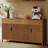 63" Fluted Sideboard Buffet Cabinet With Storage, Console Coffee Bar Cabinet, Modern Accent Credenza Storage Cabinet-80086785