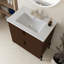 Meuble-lavabo 30 po avec lavabo en céramique-701884083
