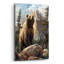 'Standing Bear' by Momart Acrylic Glass Wall Art, 12" x 16"-306854286