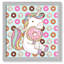 Adhésif décoratif beigne licorne-47848803-47848816