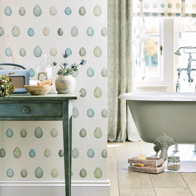 Nest Egg Wallpaper, Almond Stone