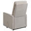 Fauteuil inclinable beige Beige