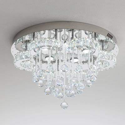 Crystal Chandeliers Led Dimmable Ceiling Light