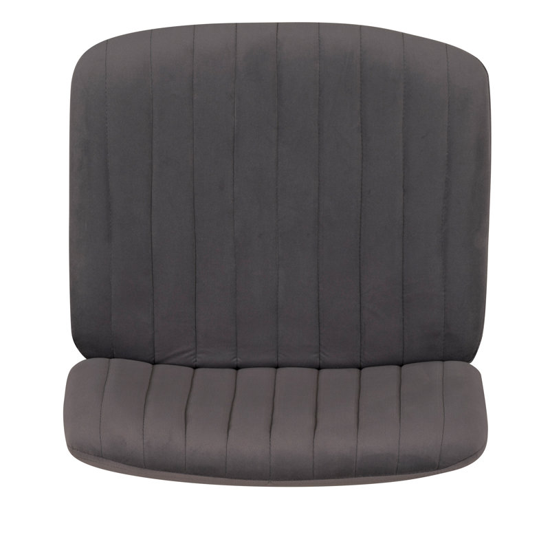 Morency Swivel Office Chair, Gray