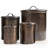 Set Of 4 Canisters Metal Canister - Set of 4