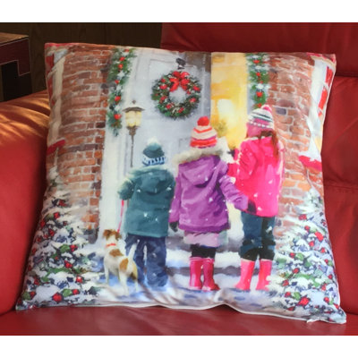 Roy Multi Square Throw Pillow Cover
