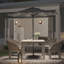 Maust 3m Traditional Parasol with LED Light-1111799558