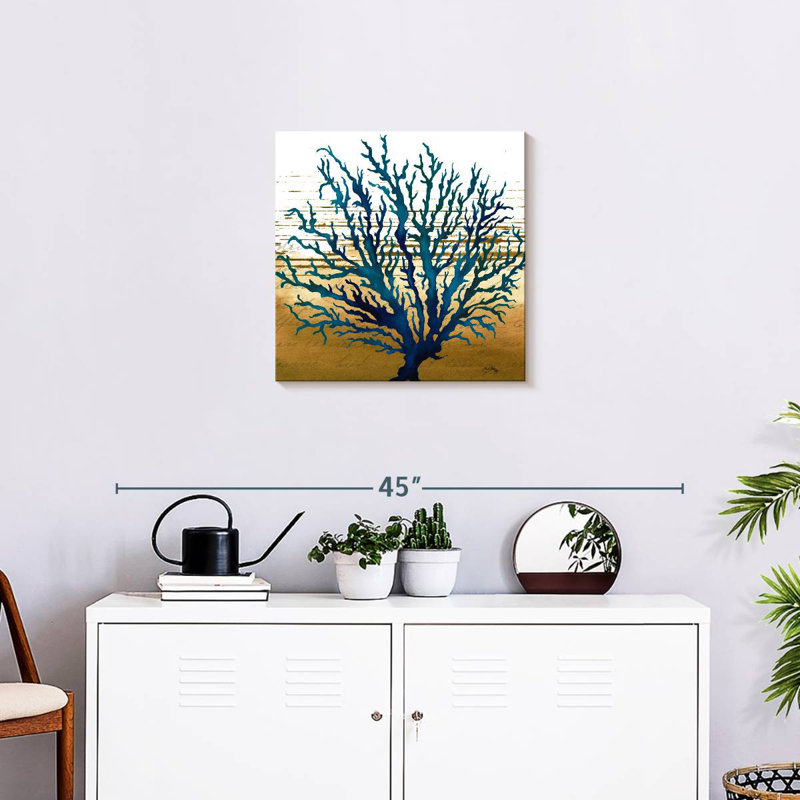 Brampt bleu côtier II, H 39 po x l 39 po
