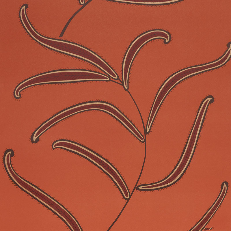 Papier peint Schumacher x Neisha Crosland, Tomate