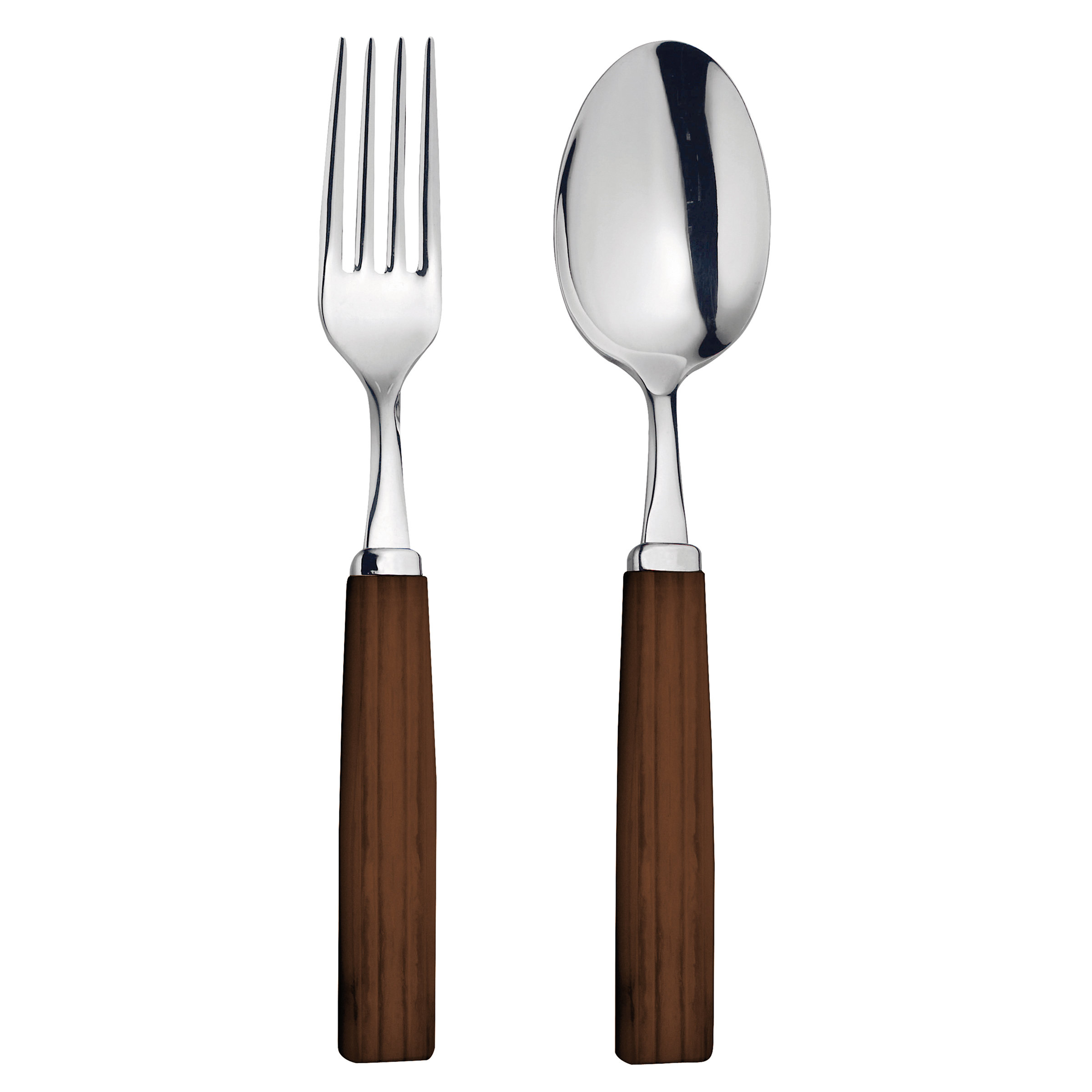 Acacia Salad Tosser Spoon & Fork 10