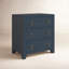 Commode 3 tiroirs en raphia Cleo-438596407