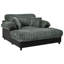 Sofa méridienne moderne avec revêtement moelleux et soutien ergonomique