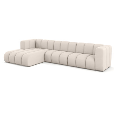 3 Seater Velvet Sectional