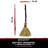 Haunted Hill Farm 26 In. Witch's Broomstick Halloween Animatronic with Spooky Sounds and Movement