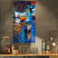 Bateau sur le lac-reproduction d’art sur toile tendue-29505694
