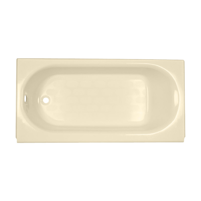 Princeton 60'' x 30'' Soaking Americast Bathtub, Bone, Left