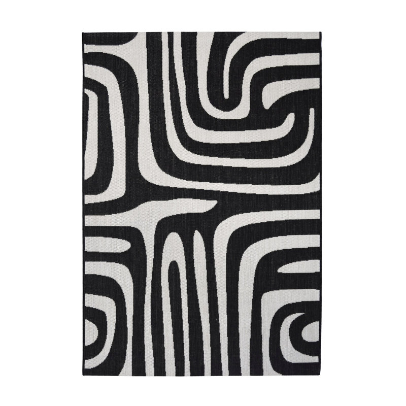 Depander Abstract Shag Indoor / Outdoor Area Rug, Rectangle 160 x 230cm