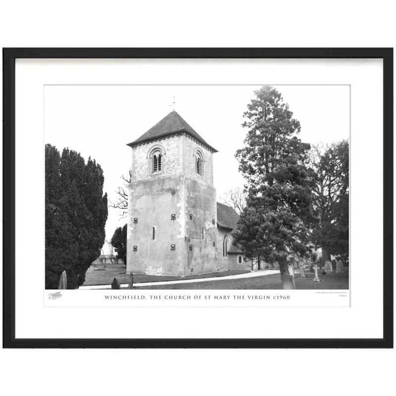 Winchfield, The Church Of St Mary The Virgin C1960 by Francis Frith - Single Picture Frame Print, 40cm H x 50cm W x 2.3cm D
