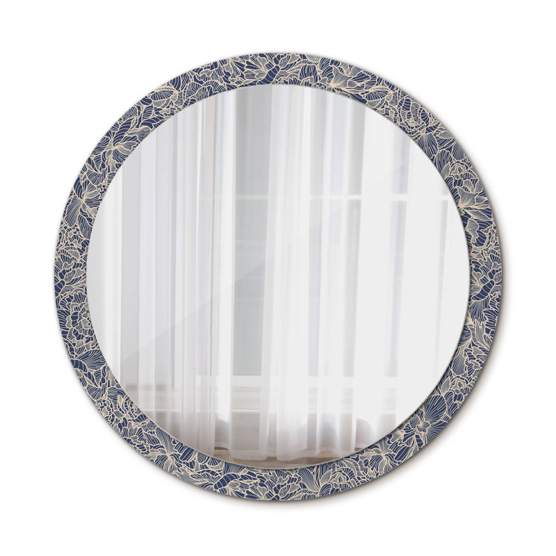 Huldar Glass Flat Wall Mirror