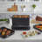 West Bend Versatility Cooker Plus, 6 Qt., In Black
