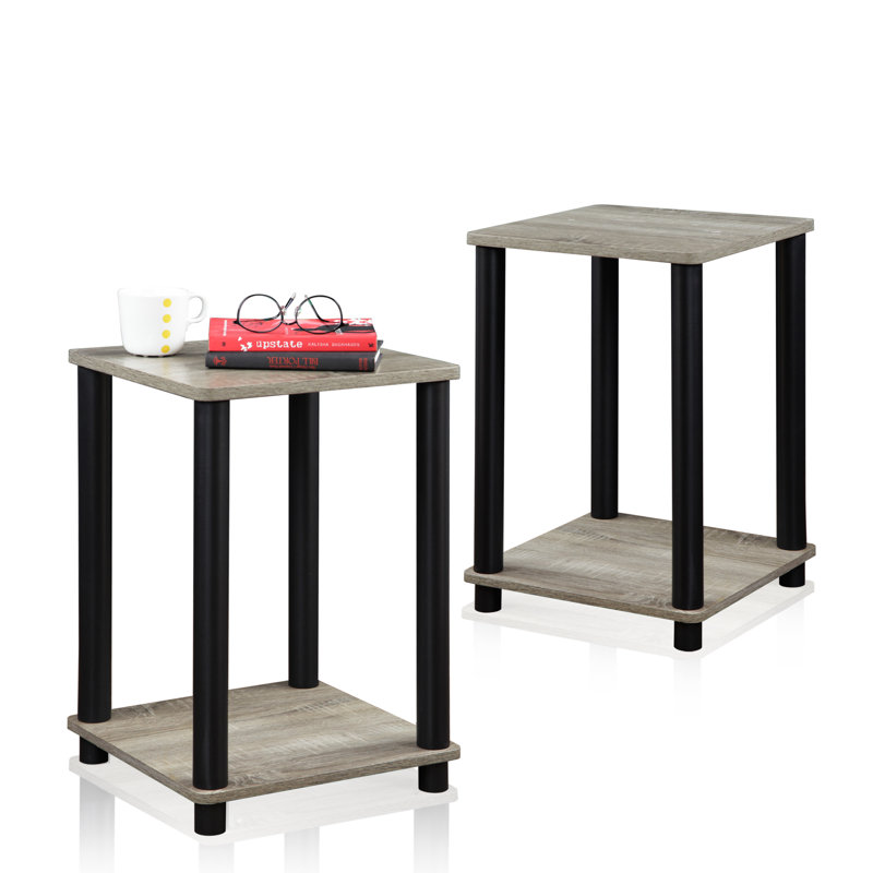 Sellersburg Side Table, French Oak Grey/Black