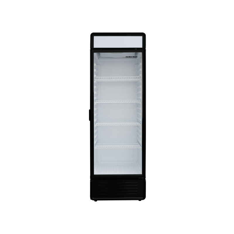 Hamilton Beach, réfrigérateur commercial en verre de 13,3 pieds cubes, noir